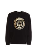 Just Cavalli Bisiklet Yaka Erkek Sweat SIYAH-GOLD