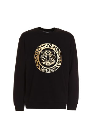 Just Cavalli Bisiklet Yaka Erkek Sweat SIYAH-GOLD Just Cavalli Bisiklet Yaka Erkek Sweat SIYAH-GOLD