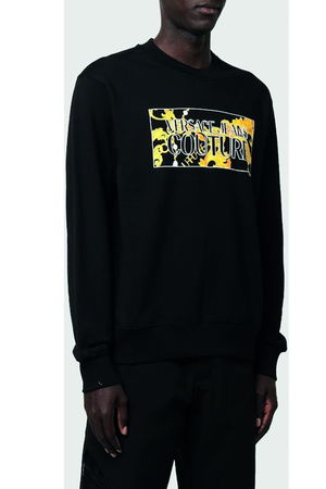Versace Baskılı Sweat SİYAH Versace Baskılı Sweat SİYAH