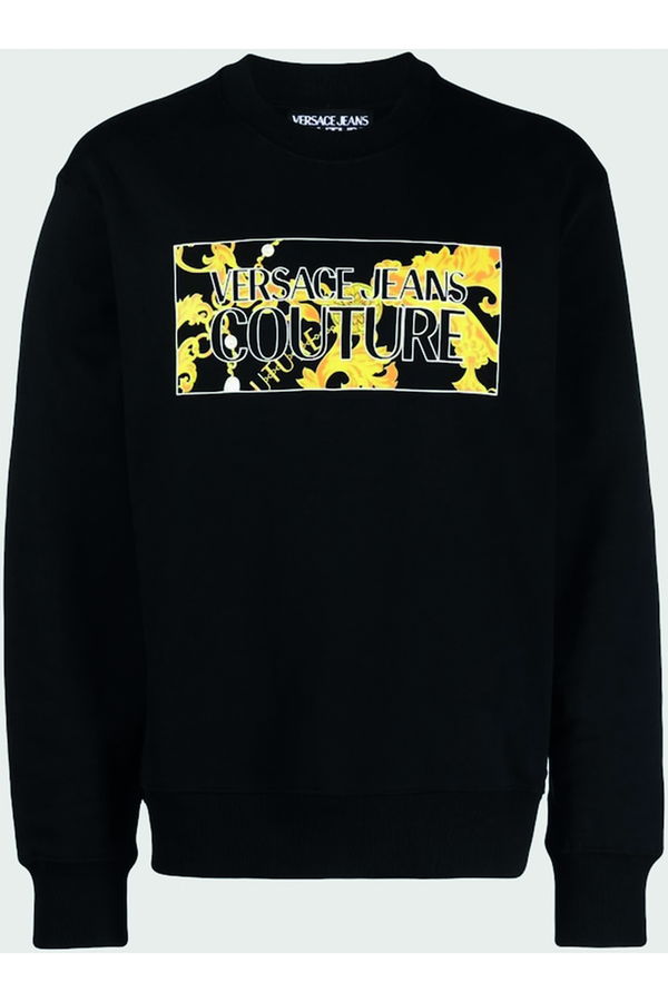 Versace Baskılı Sweat SİYAH