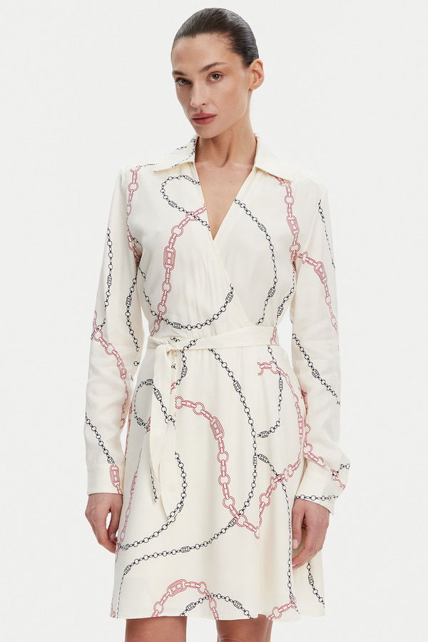 Tommy Hilfiger Kadın Elbise EKRU