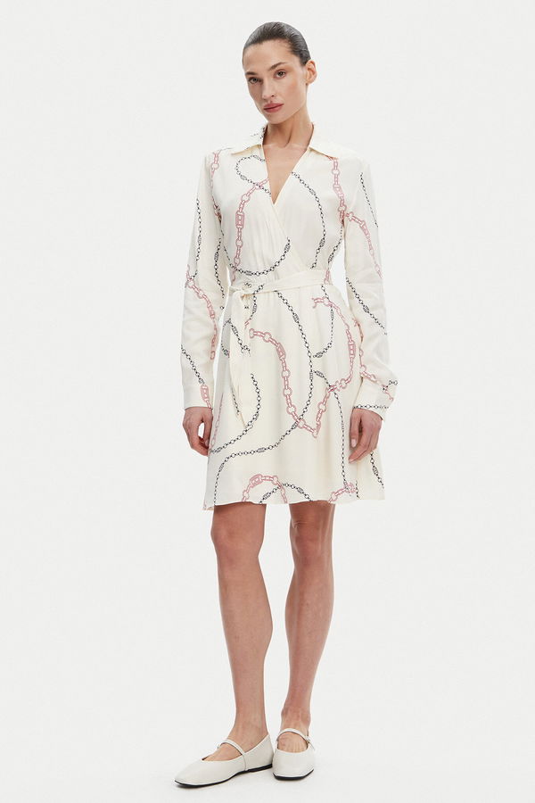 Tommy Hilfiger Kadın Elbise EKRU