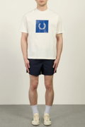 Fred Perry Erkek Bisiklet Yaka T-shirt BEYAZ