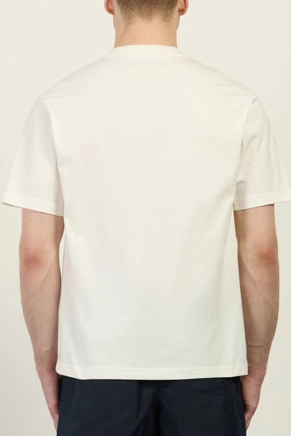 Fred Perry Erkek Bisiklet Yaka T-shirt BEYAZ