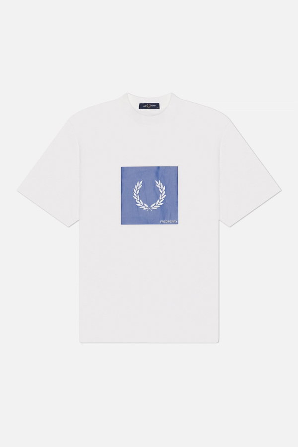 Fred Perry Erkek Bisiklet Yaka T-shirt BEYAZ