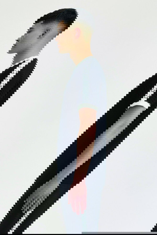 Fred Perry Erkek Bisiklet Yaka T-shirt SIYAH