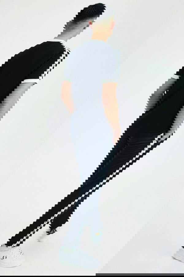 Fred Perry Erkek Bisiklet Yaka T-shirt SIYAH