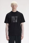 Fred Perry Erkek Bisiklet Yaka T-shirt SIYAH