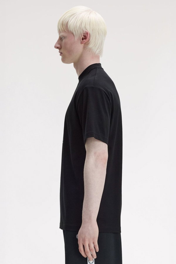 Fred Perry Erkek Bisiklet Yaka T-shirt SIYAH