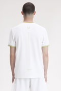 Fred Perry Erkek Bisiklet Yaka T-shirt Beyaz