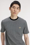 Fred Perry Erkek Bisiklet Yaka T-shirt SIYAH