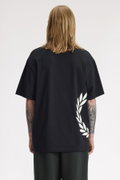Fred Perry Erkek Bisiklet Yaka T-shirt SIYAH