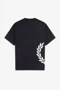 Fred Perry Erkek Bisiklet Yaka T-shirt SIYAH