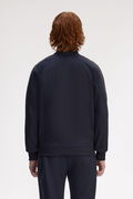 Fred Perry Erkek Fermuarlı Sweatshirt LACIVERT
