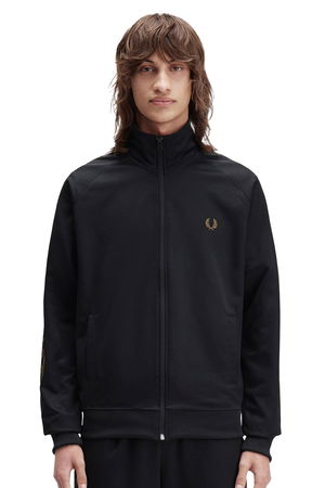 Fred Perry Erkek Fermuarlı Sweatshirt SIYAH Fred Perry Erkek Fermuarlı Sweatshirt SIYAH