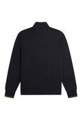 Fred Perry Erkek Fermuarlı Sweatshirt SIYAH