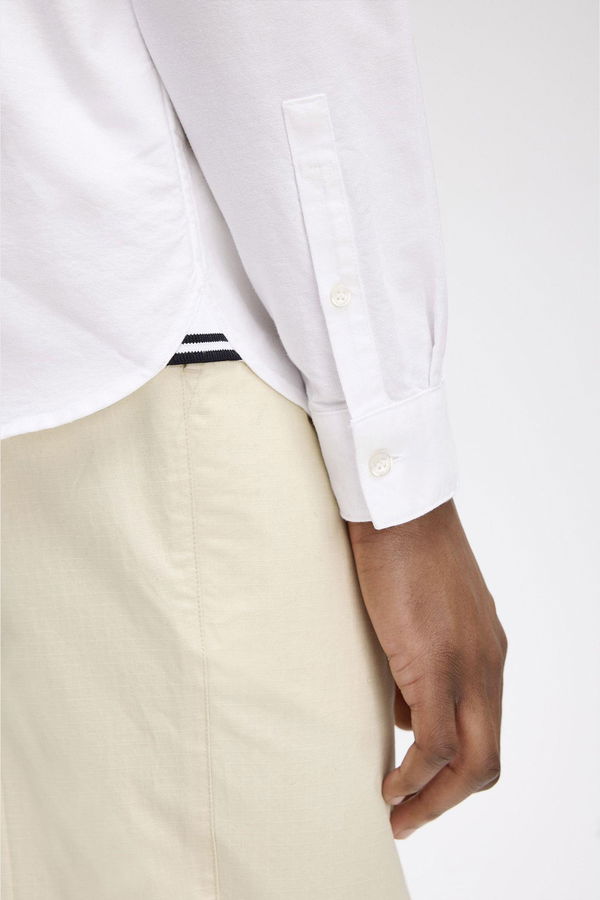 Fred Perry Erkek Gömlek Beyaz