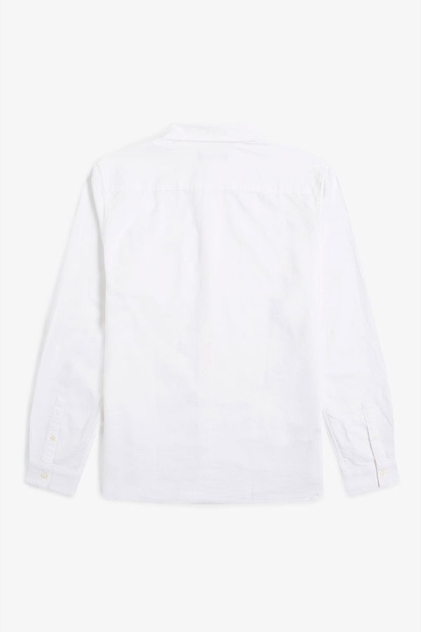 Fred Perry Erkek Gömlek Beyaz