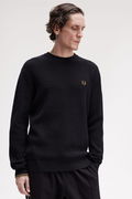 Fred Perry Erkek Kazak SIYAH
