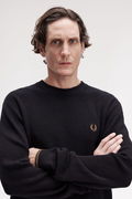 Fred Perry Erkek Kazak SIYAH