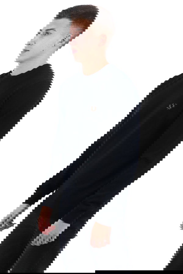 Fred Perry Erkek Kazak SIYAH