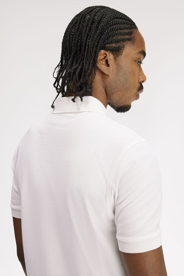Fred Perry Erkek Polo Yaka T-shirt BEYAZ