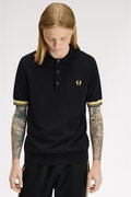 Fred Perry Erkek Polo Yaka T-shirt SIYAH