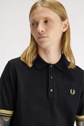 Fred Perry Erkek Polo Yaka T-shirt SIYAH