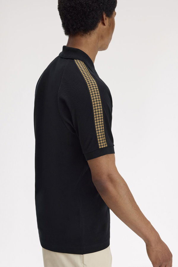 Fred Perry Erkek Polo Yaka T-shirt SIYAH