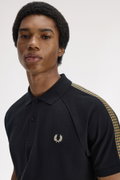 Fred Perry Erkek Polo Yaka T-shirt SIYAH