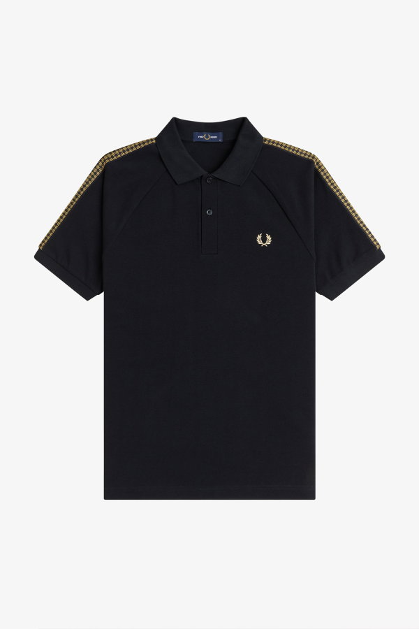 Fred Perry Erkek Polo Yaka T-shirt SIYAH