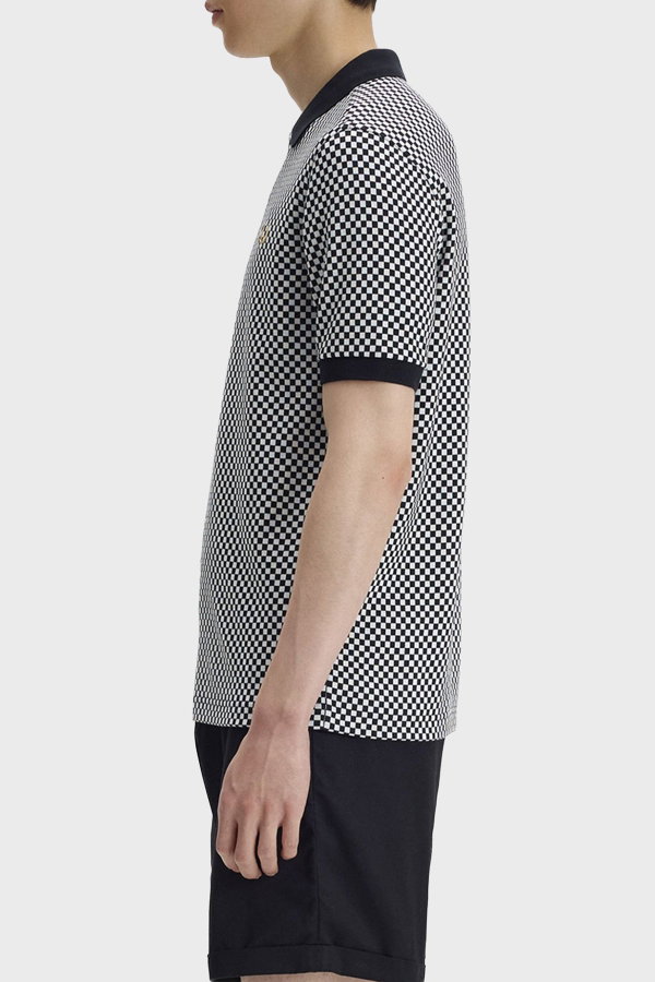 Fred Perry Erkek Polo Yaka T-shirt SIYAH