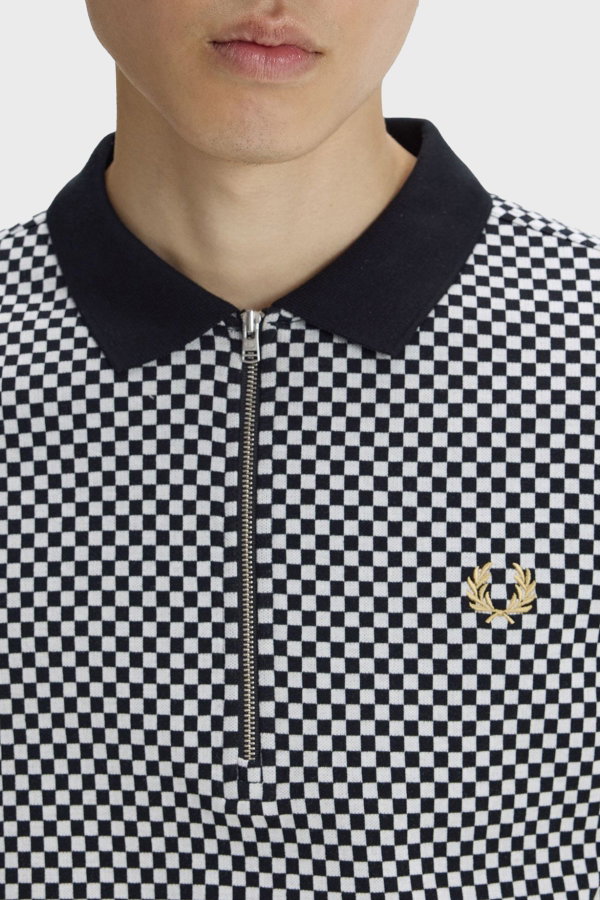 Fred Perry Erkek Polo Yaka T-shirt SIYAH