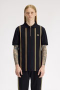 Fred Perry Erkek Polo Yaka T-shirt SIYAH