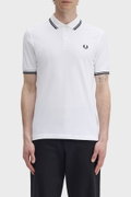 Fred Perry Erkek Polo Yaka T-shirt Beyaz