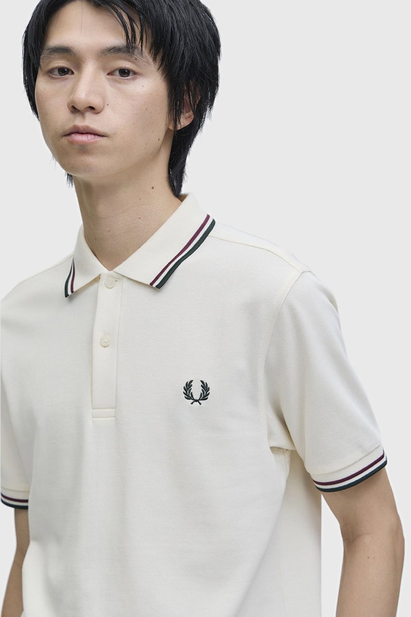 Fred Perry Erkek Polo Yaka T-shirt EKRU