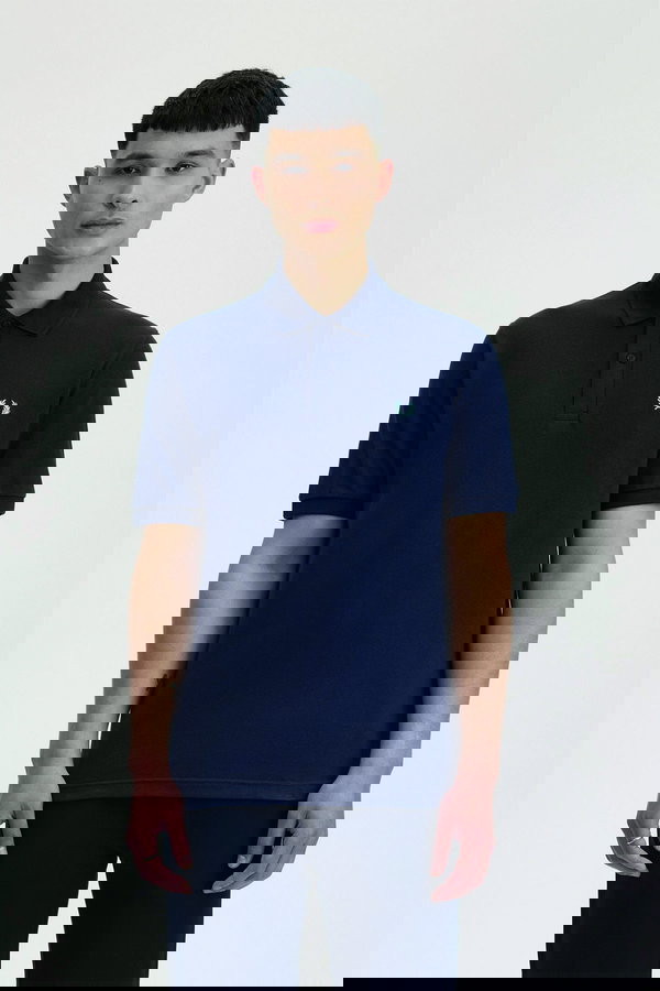 Fred Perry Erkek Polo Yaka T-shirt LACIVERT