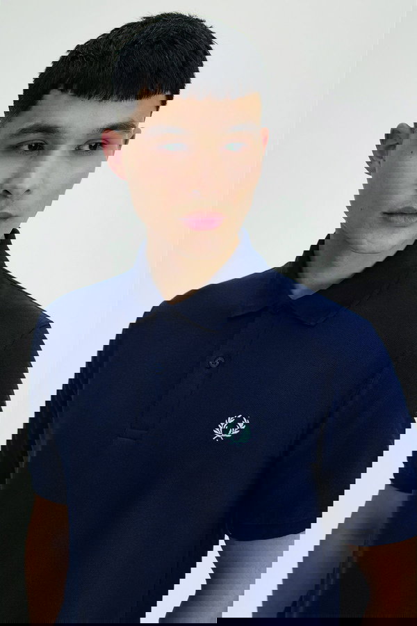 Fred Perry Erkek Polo Yaka T-shirt LACIVERT