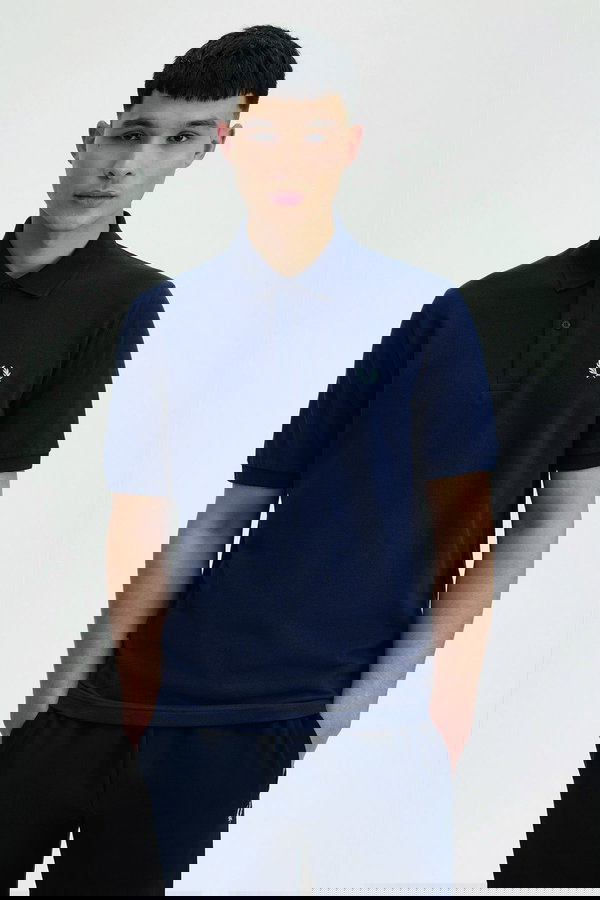 Fred Perry Erkek Polo Yaka T-shirt LACIVERT