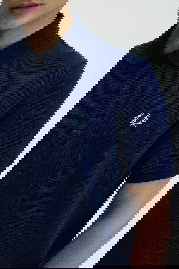 Fred Perry Erkek Polo Yaka T-shirt LACIVERT