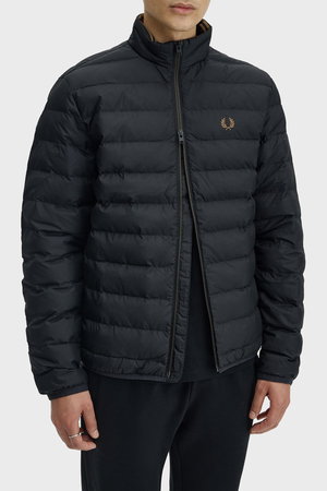 Fred Perry Erkek Şişme Mont SIYAH