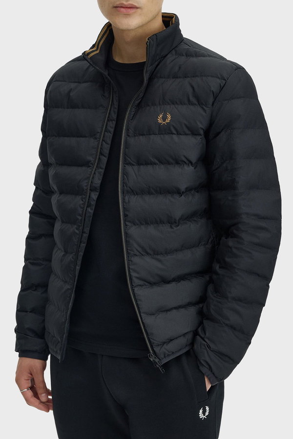 Fred Perry Erkek Şişme Mont SIYAH