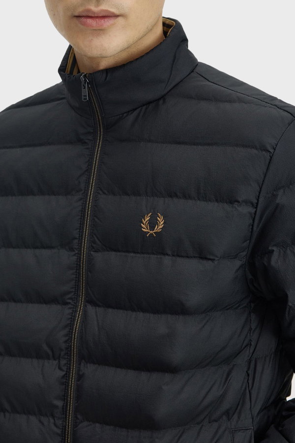Fred Perry Erkek Şişme Mont SIYAH