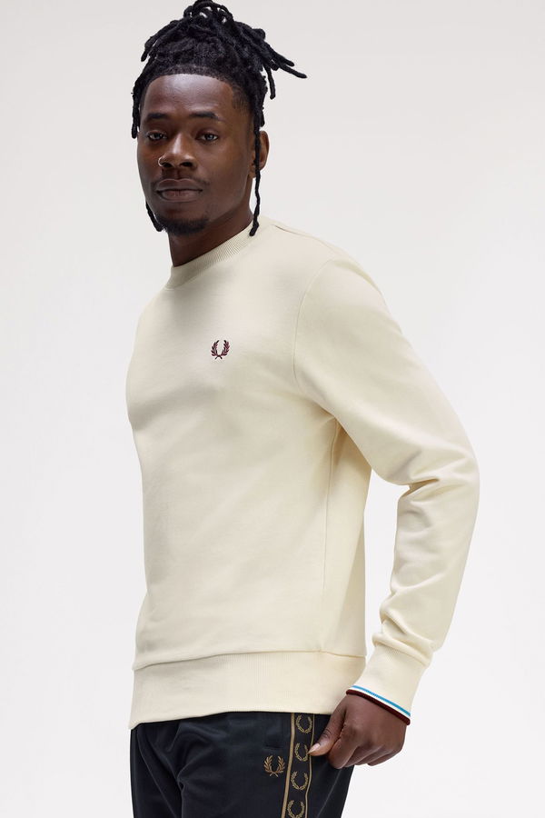 Fred Perry Erkek Sweatshirt EKRU