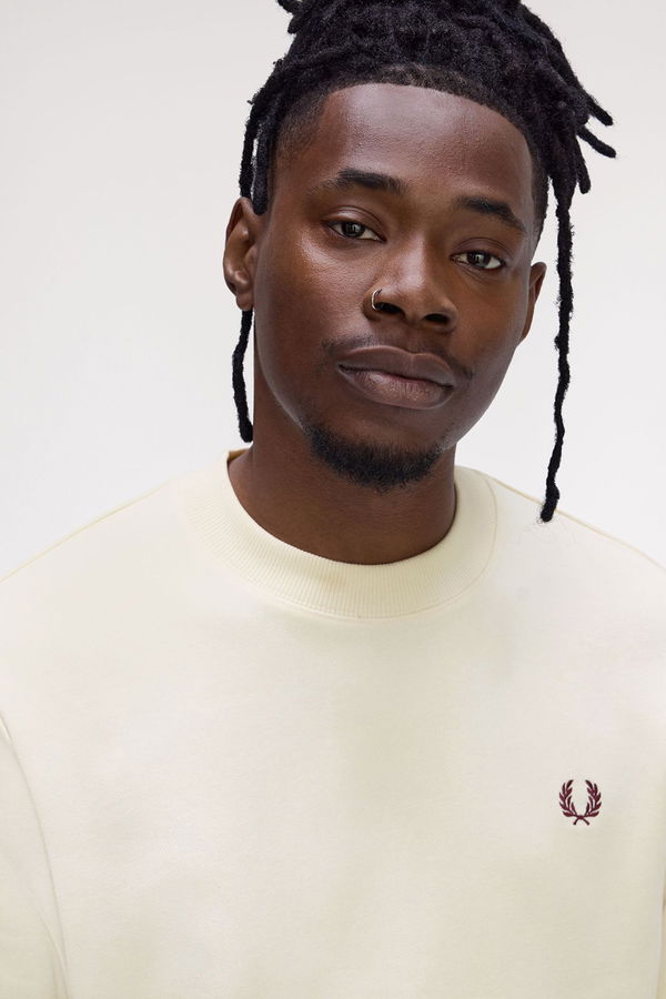 Fred Perry Erkek Sweatshirt EKRU