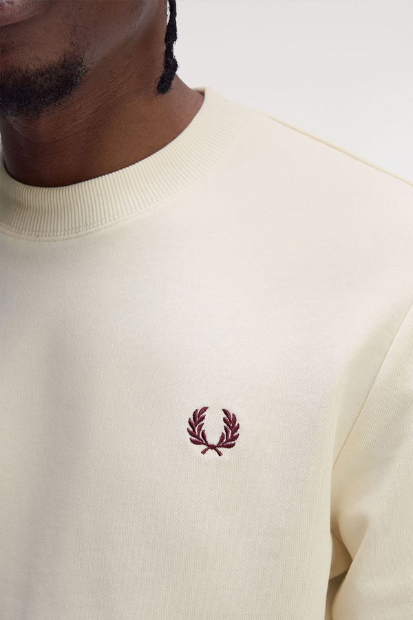 Fred Perry Erkek Sweatshirt EKRU