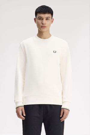 Fred Perry Erkek Sweatshirt KREM