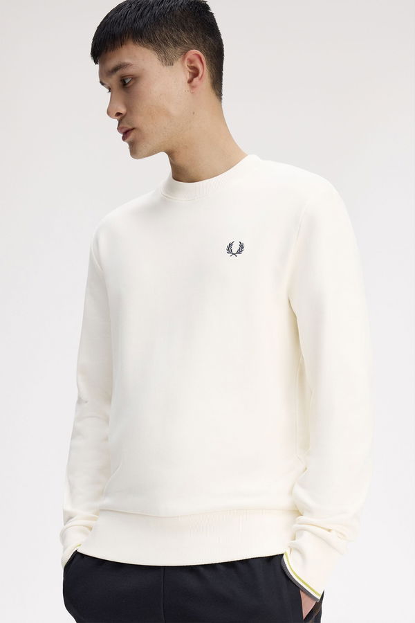 Fred Perry Erkek Sweatshirt KREM