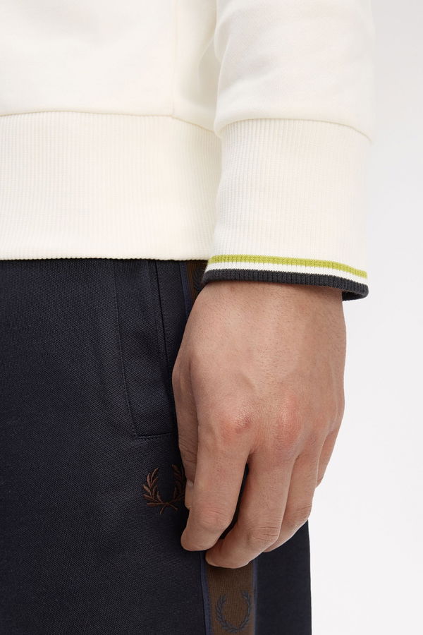 Fred Perry Erkek Sweatshirt KREM