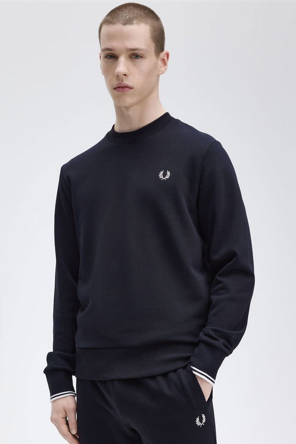 Fred Perry Erkek Sweatshirt LACIVERT